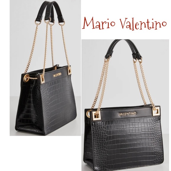 Mario Valentino Handbags - Mario Valentino spa croc style imported from France